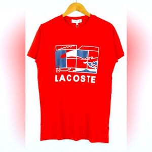 New Lacoste t-shirt with tags | Multiple Sizes | Red